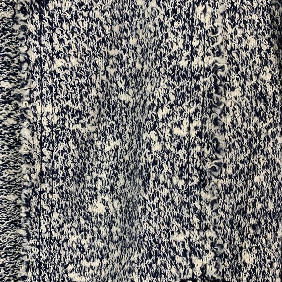 Rebecca Taylor Frayed Edge Cropped Tweed Jacket - Size 8 - Picture 16 of 16